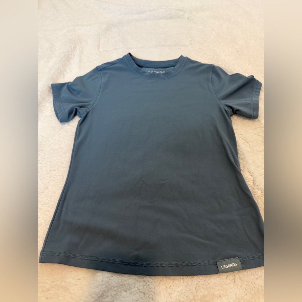 Legends Performance Tee - Light Blue